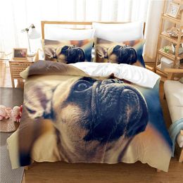 Bedding Sets AU Single 140x210cm Ropa De Cama Animal Pattern Set Full Size Cute Puppy /Dog/ Panda Duvet Cover Drop