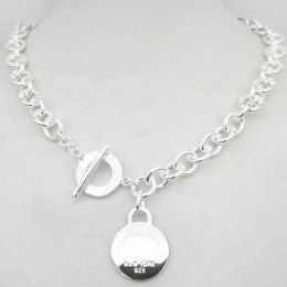 Trendy Designer Necklace Women silver TF Style Necklace Pendant Chain Necklace S925 Sterling Silver Key heart love egg brand Pendant Charm Nec H0918 gold necklace