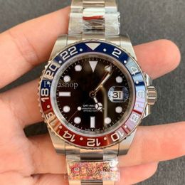 Watches For Men Rolaxes Clean Factory Mechanical Men's Coke Watch Red Blue Ceramic C And Automatic Circle Mouth 1 eramic ircle