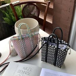 Shoulder Bags Handbags woven basket cildren's crossbody bag gift Summer straw soulder Women's bagcatlin_fashion_bags