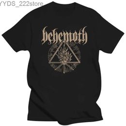 Men's T-Shirts Behemoth tee blackened death metal band Blindead t-shirt S M L XL 2XL 3XL YQ231106