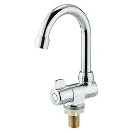 Kitchen Faucets Rotation Copper Basin Faucet Cold Deck Folding Caravan Bathroom Tap for Marine Boat Camper 230406