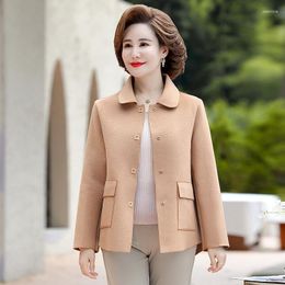 Women's Suits 2023 Spring Autumn Woman Clothing 40-50 Year Old Middle-Aged Mother'S Fashion Chic And Elegant Jacket