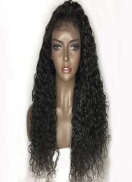 DIVA1 180 density water wave Natural human hair wig pre plucked 360 lace frontal wet wavy peruvian virgin4848035