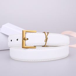 Thin Womens Men Cintura Ceinture Luxe Great Belts Designer Belt Fashion Smooth Buckle Bel S