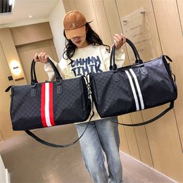 duffle bagss Short Distance Men s Business Trip Travel Bag Large Capacity Storage Waiting for Delivery Luggage Children s Letter Sports and Fitness Bag 230406