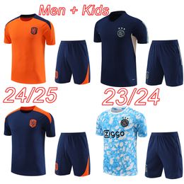 Netherlands tracksuits jerseys 2023 2024 mens kids football tracksuit kits 23 24 25 ALVAREZ TADIC BERGWIJN men jersey boys soccer training kit shirts suit child sets