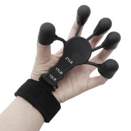 Hand Grips Finger Strengthener Grip Exerciser Exercise Equipment Extensor For Wrist 230406