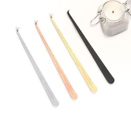 100pcs Stainless Steel Hook Carved Patterns Put Out Extinguish Wick Dipper Candle Snuffer Tool