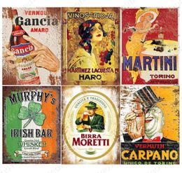 2021 Do Old Irish Pub Plaque Beer Vintage Metal Tin Signs Bar Club Cafe Home Decor Man Cave Wall Art Poster Italian Wine Metal Pai7670519