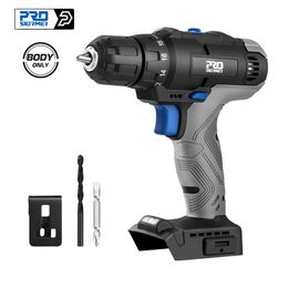 Electric Drill 35NM Mini Electric Drill Screwdriver Cordless 20V Screwdriver Household DIY Body Only By PROSTORMER 230404