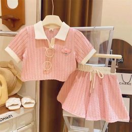 Clothing Sets Girl Sweet Princess 2pcs Suits Children Baby Kids Child Short-sleeved T-shirt Skirt Party Birthday