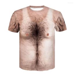 Homens camisetas 2023 Fitness Body Skin Falso Músculos 3D Impressão Camisetas Homens Mulheres Moda Streetwear Tee Casual Manga Curta Tatuagem Top
