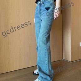 Women's Plus Size Designer 2023 Hot selling designer fashion women's casual pants washed jeans men's street style blue black NBLQ