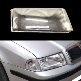 Transparent Light Case For Skoda Octavia 2001 2002 2003 2004 Front Headlight Lens Cover Headlamp Lampshade Glass Lamp Shell Caps