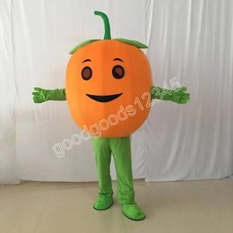 Adult size Pumpkin Mascot Costumes Halloween Fancy Party Dress Cartoon Character Carnival Xmas Advertising Birthday Party Costume Outfit
