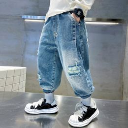 Jeans Children's jeans baby pants casual clothing jeans children's jeans children's boy clothing 2 3 4 5 6 7 8 9 10 11 12 years 230406