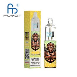 RandM Tornado 7000 Puffs 100% original Fumot Disposable Vape Pen Electronic Cigarettes 14ml Pod Mesh Coil Air Flow Control Rechargeable Vapes