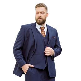 Men's Suits Blazers Fat suit large suit for menfertilizer XL professional dress loose elastic set Fat jacket wedding dress 230406