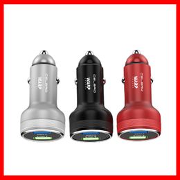 For Oneplus 9R 10 Pro Nord CE 2 5G 8 7t Pro Warp Car Charger 30 Fast Quick Charge 65w 30w 2 Port Usb Dash Charger One Plus 9 7 Car-Charge Car-Charger Car Charging Quick Charge