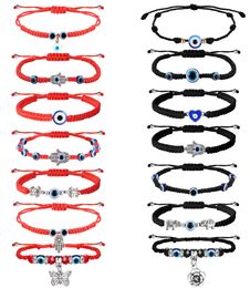 Chain Fasacco Evil Eye Bracelets For Women Hasma Hand Bracelet Mal De Ojo Red String Drop Delivery Amksm