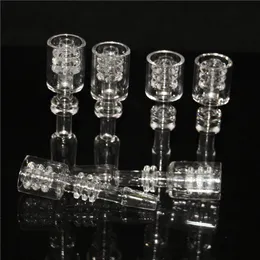 Hookah Diamond Knot Beveled Edge Quartz Enail Banger 10mm 14mm Male Female E Nail Banger For Glass Bongs Silicone nectar pipe