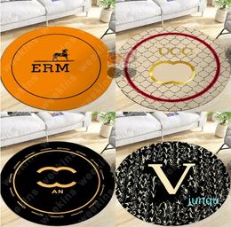 Fashion Designer Carpets Round Carpet Easy Clean Luxury Rug Home Decor Bedroom