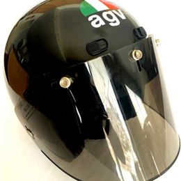 AGV Full Helmets Men's And Women's Motorcycle Helmets Old 1980s X-70 Motorcycle Helmets Made in Italy - Small 56cm+Quick Shipping! WN-QGQJ