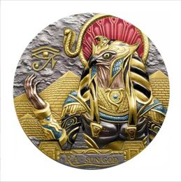 Arts and Crafts Egyptian Helios Commemorative Coins commemorative coin of the pharaoh Poseidon