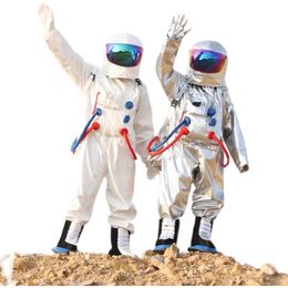 2024 Discount Space Suit Cartoon Mascot Costume Astronaut Adult Performance Props Christmas Halloween Children Astronaut Clothing