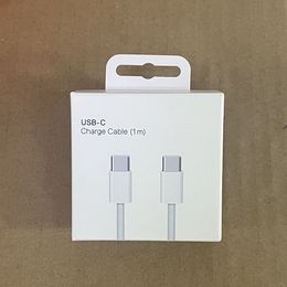 OEM Quality 60W PD Cables for iPhone 15 Fast Charging 1m 3FT USB C to Type C Braided Cable Apple Charging Cords Quick iPhone Charger Cord iPhone Cable 15 Plus Pro Max