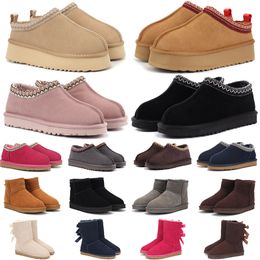 designer austrália botas ug mulheres clássicas tasman ultra mini bota austrália inverno botas de pele de neve rosa preto castanha arco tornozelo mulheres chinelos felpudos