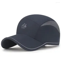 Ball Caps Reflective Folding Outdoor Hat Light Breathable UPF 50 Sun Protection Sport Hats Quick Drying For Womens And Mens