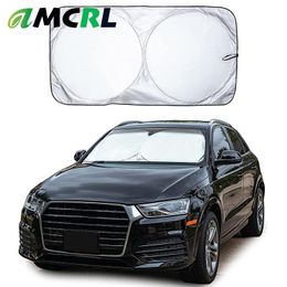 Car Sunshade Windshield Sun Shade Cover For Most Sports Truck Suv Visor Protector Foldable Front Window Accessories