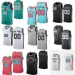 2023 24 Basketball Jerseys Men Women Youth San Antonio''Spurs''Custom 1 Victor Wembanyama 17 Doug McDermott 7 Josh Richardson 25 Jakob Poeltl 3 Keldon Johnson