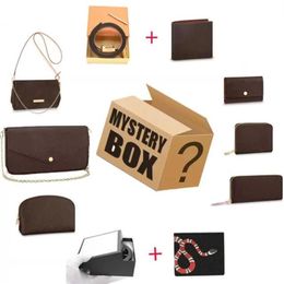 Mystery Box Mix Handbags Christmas Blind Boxes Bags Luxury Designer Bag Women Men Different Shoudler Crossbody Tote More Colors Wa278E