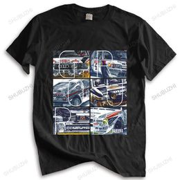 Mens TShirts summer tshirt shubuzhi brand teeshirt Men Group B Design Rally Car Tee Shirts unisex loose style tops 230406