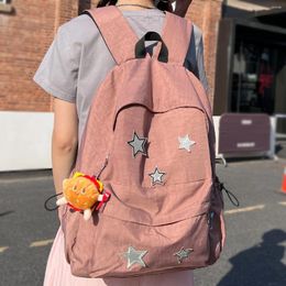 School Bags Girl Waterproof Travel Nylon Book Bag Fashion Women Kawaii Laptop College Backpack Student Ladies Trendy Female Cute