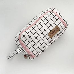 Kawaii Large Capacity Pencil Case Bag Pouch Hold 50 Pens Korean Cosmetic Stationery School Pen 2023