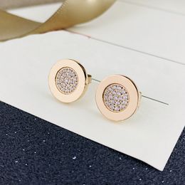 studs 3 colors earring women gold earrings stud silver designer earring gold plated jewlry party gift half circle hoop alphabet stud set gift 1