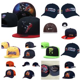 Designer All team Logo hats Adjustable Snapbacks Fitted hat Embroidery Football Basketball Mesh flex Beanies Flat Hat Hip Hop Sport Outdoors Closed cap mix order