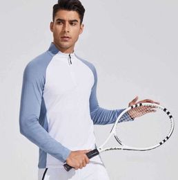 Lulus yoga align designer Running Shirts Compression sports tights Fitness Gym Soccer Man Jersey Sportswear Quick Dry Sport t-Shirts Top Long slsdgsd