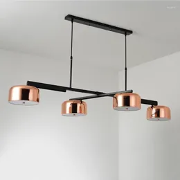 Pendant Lamps Modern Creative Lights Designer LED Wrought Iron Chandelier Suitable For Living Room Restaurant Cafe Interior Decoration
