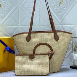 Drafting Tote Bag Shopping Bags Women Handbag Purse Fashion Embroidery Letter High Quality Internal Zipper Pocket Leather Handle Lady Pouch High Quality