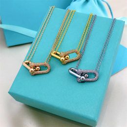 designer necklace trend Charm necklace for men and women boutique necklaces gift jewelry support retail and wholesale