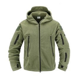 Men's Jackets Tactical wool jacket Military uniform Soft shell casual hooded jacket Men's military uniform 230406