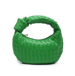 Fashion Woven Bag Knotted Handle Shoulder Green Summer Lady Cross body Hobo Casual Handbag designer B bags YY6612