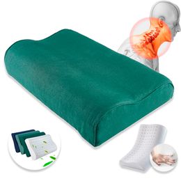 Pillow Memory foam pillow neck protection slow rebound Occipital Orthopaedic foam pillow bed ergonomic memory pillow 230406