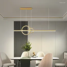 Pendant Lamps Lighting Dining Room Geometric Light Iron Bubble Glass Led Fixtures Residential