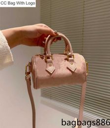 CC Bag Other Bags French women quickly small pillow Boston bag pink gradient pretreatment bags outdoor Sacoche adjustable shoulder straps ms luxury embossed han